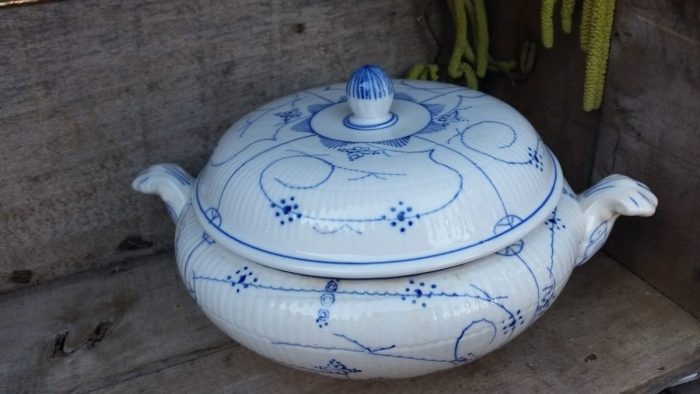 Blau saks  Maastricht dekschaal Societe Ceramique